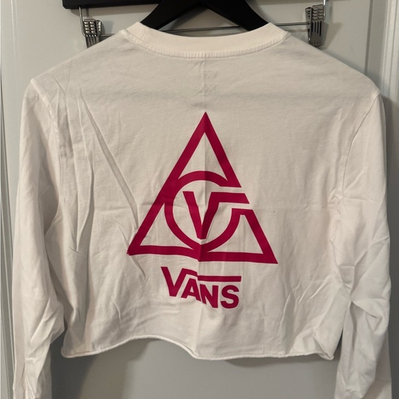 Women’s cropped vans long sleeve shirt - Picture 6 of 6